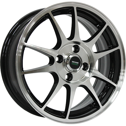 Диски Megami MGM-5 6x15/4x100 D60.1 ET40 MEGAMI-BKF