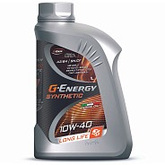 Моторное масло G-Energy Synthetic Long Life 10W40 синтетическое 1 л